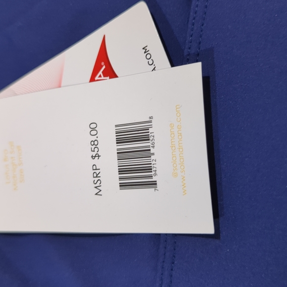 Sol & Mane Lotus bra in midnight sail size small - Picture 3 of 4